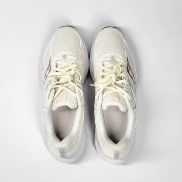 SAUCONY WOMEN'S cohesion 17 perl ivory running shoes Size 8.5 NEW - Picture 4 of 9